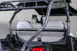 Polaris RZR 570/800/900 Back UTV Windshield 3/16" - Scratch Resistant - 2 Seater - Models 2014 and older