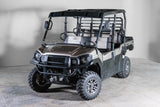 Kawasaki Mule Pro Series Full Windshield 3/16" - Scratch Resistant - Models 2015+