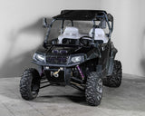 Polaris RZR 570/800/900 Half UTV Windshield 1/4" - Scratch Resistant - Models 2014 and older