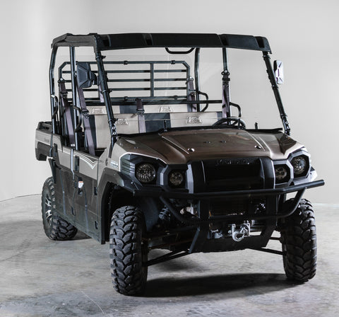 Kawasaki Mule Pro Series Full UTV Windshield 1/4" - Scratch Resistant - Models 2015+