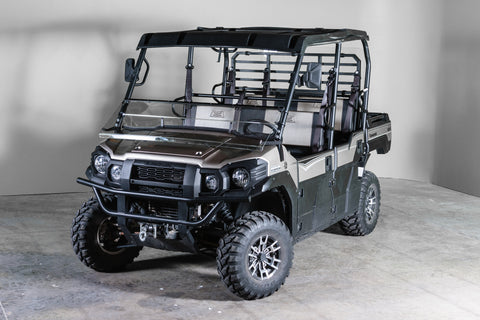 Kawasaki Mule Pro Series Full Tilting UTV Windshield 3/16" - Scratch Resistant - Models 2015+