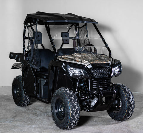 Honda Pioneer 500 Half UTV Windshield  - Models 2017+