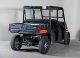 Polaris Ranger Mid Size 570 Back UTV Windshield 3/16" - Scratch Resistant - Model 2015+ Pro Fit Cage