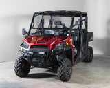 Polaris Ranger 1000 (2019+) Full Tilt Windshield 1/4" - Scratch Resistant - Pro Fit Cage