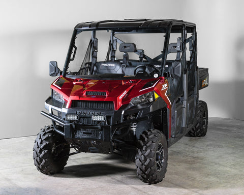 Polaris Ranger 1000 (2019+) Full Windshield 1/4" - Scratch Resistant- Pro Fit Cage