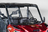 Polaris Ranger 1000 (2019+) Half Windshield 3/16" - Scratch Resistant - Pro Fit Cage