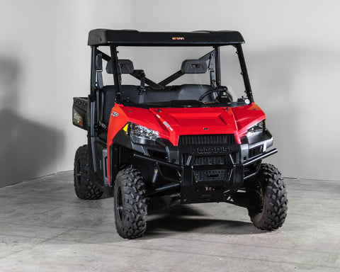 Polaris Ranger 570/900/1000 Half UTV Windshield 3/16" - Scratch Resistant - Pro Fit Cage