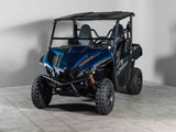 Yamaha Wolverine X2 Full Tilt UTV Windshield 3/16" - Scratch Resistant - 2 & 4 Seater