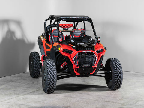 Polaris RZR Turbo/S Half UTV Windshield 1/4" - Scratch Resistant - Models 2019+