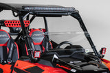 Polaris RZR Turbo/S Half UTV Windshield 1/4" - Scratch Resistant - Models 2019+