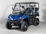 Kawasaki Teryx Full Tilting UTV Windshield 3/16" - Scratch Resistant - Models 2009 and older