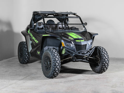 Arctic Cat Wildcat XX Full Tilting UTV Windshield 3/16" - Scratch Resistant