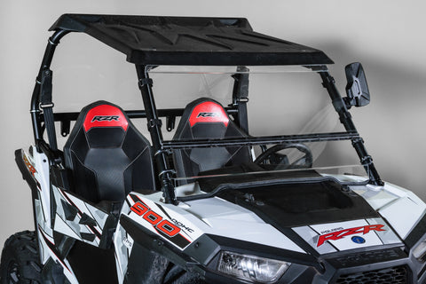 Polaris RZR 900 Full Tilting UTV Windshield 3/16" - Scratch Resistant - Models 2015+